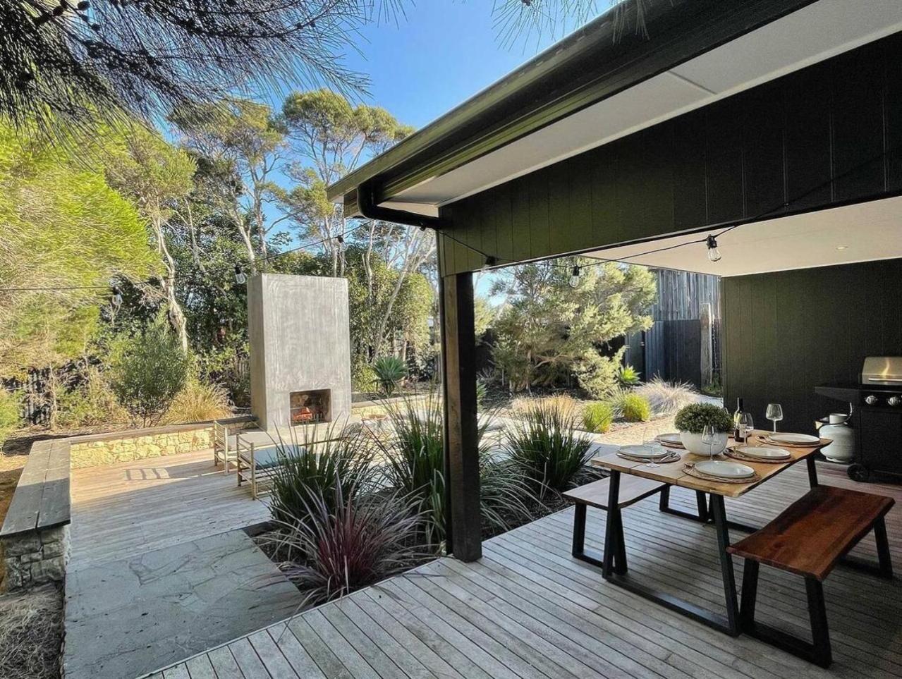 Stylish Cape Beach House Cape Woolamai Bagian luar foto